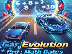 Game Car Evolution Pro : Math Gates
