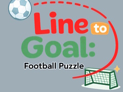 Game Line To Goal:Football puzzle