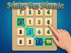 Game Make Ten Mosaic