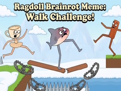 Game Ragdoll Brainrot Meme: Walk Challenge!