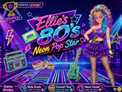Game Ellie’s 80’s Neon Pop Star