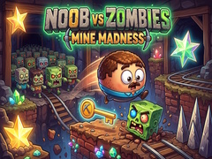 Game Noob vs Zombies: Mine Madness