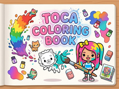 Game Toca Coloring Book