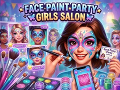 Game Face Paint Party Girls Salon