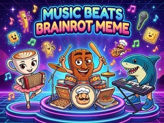 Game Music Beats Brainrot Meme 
