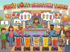 Game Fruit Sort: Smoothie Truck