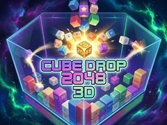 Game Cube Drop 2048 3D