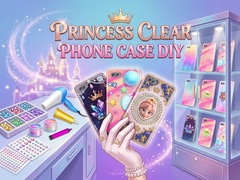 Game Princess Clear Phone Case DIY