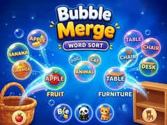 Game Bubble Merge: Word Sort