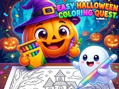 Game Easy Halloween Coloring Quest