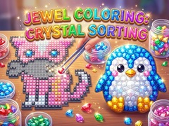 Game Jewel Coloring: Crystal Sorting