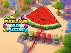 Game Pixel Jam Bus Puzzle: Color Sort