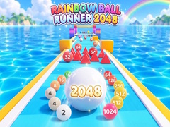 Game Rainbow Ball Runner 2048