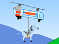 Game Mayor and helicopter