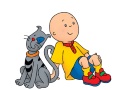 Caillou speletjies 