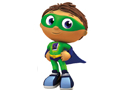 Super Game Tom en geletterd 